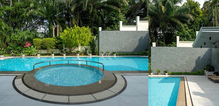 Dalvey House, Singapore - stone project