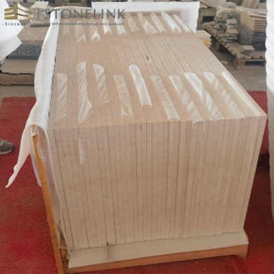 Moca Cream limestone cut to size